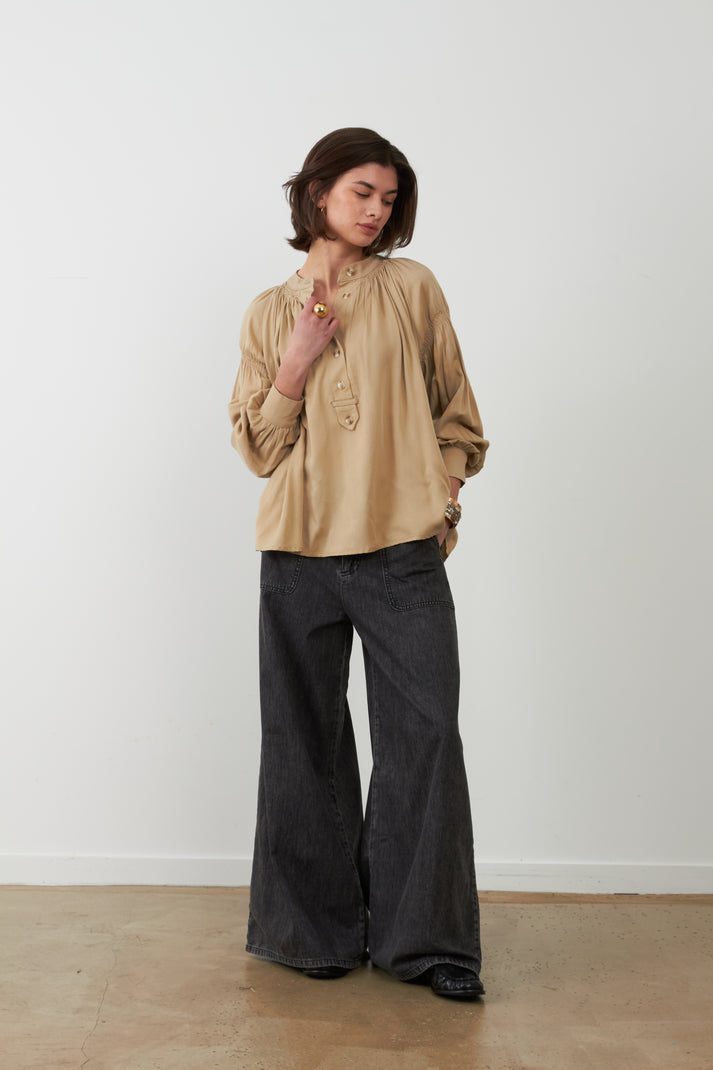 Orfeo Abby Shirt in Beige