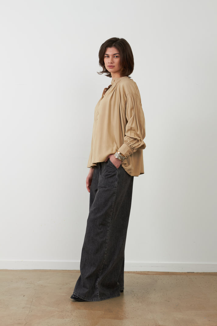 Orfeo Abby Shirt in Beige