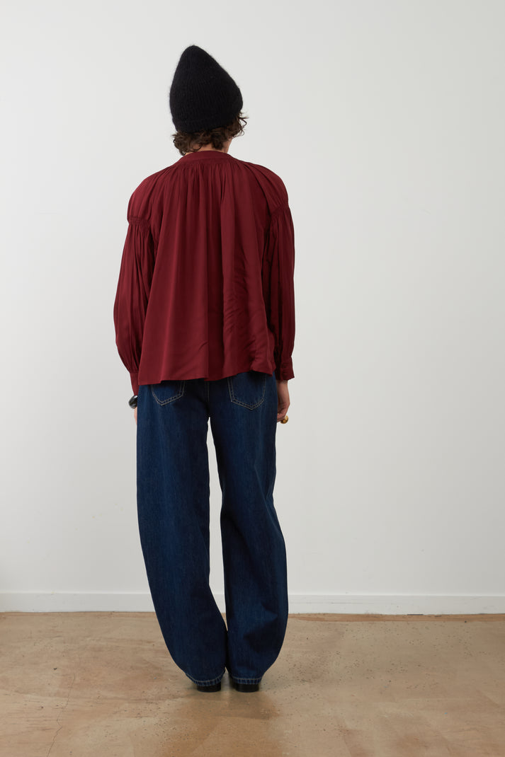 Orfeo Abby Shirt in Bordeaux
