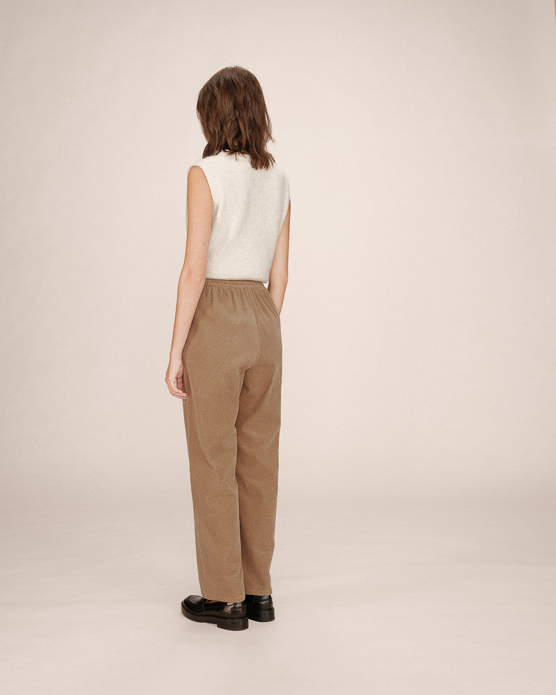 Grace & Mila Liberty Trouser in Greige