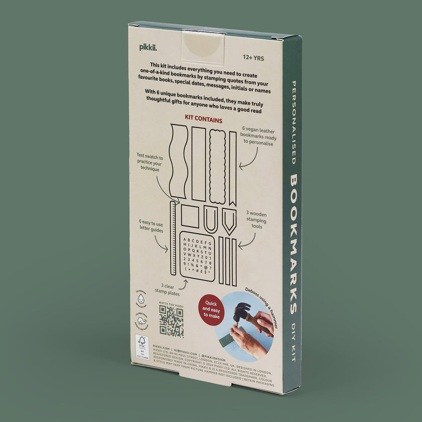 Pikkii Personalised Bookmark DIY Kit