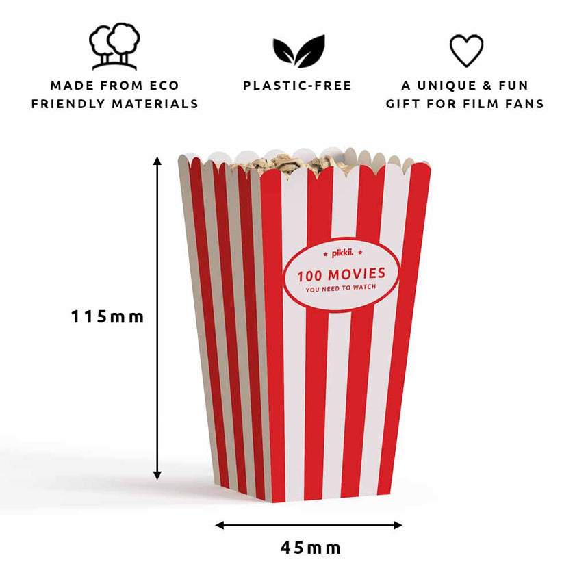 Pikkii Popcorn Bucket List: Movies
