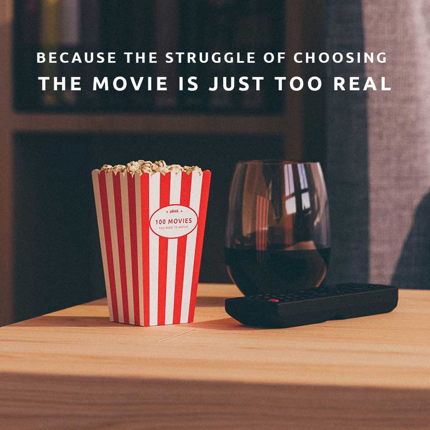 Pikkii Popcorn Bucket List: Movies