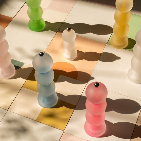 Addison Ross Pink Frosty Mini Bob Salt or Pepper Mill 14cm