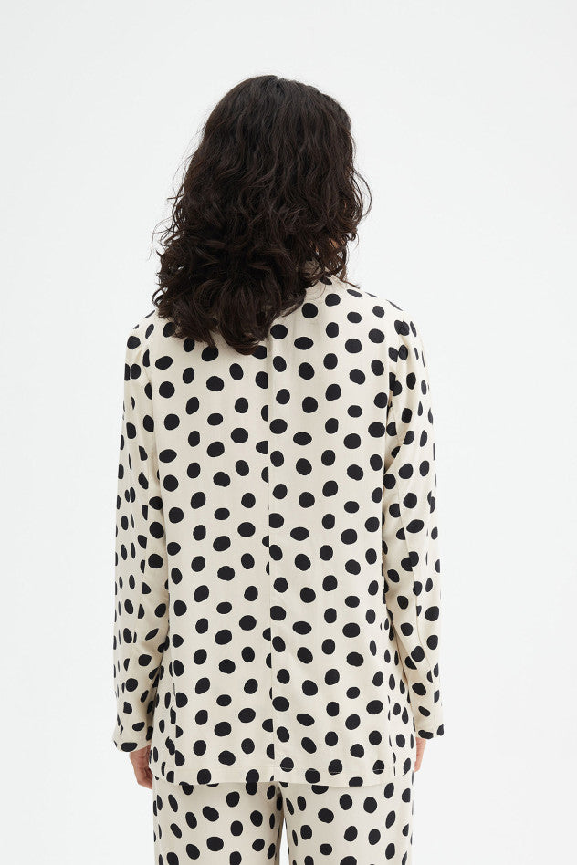 Compania Fantastica Polka Dot Blazer
