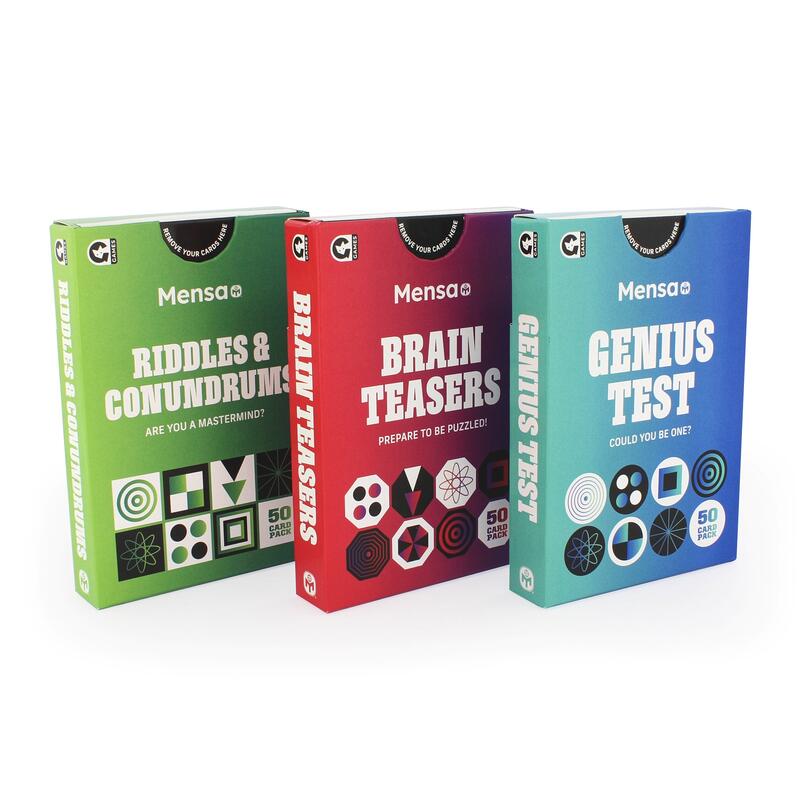 Mensa The Genius Test Card Game