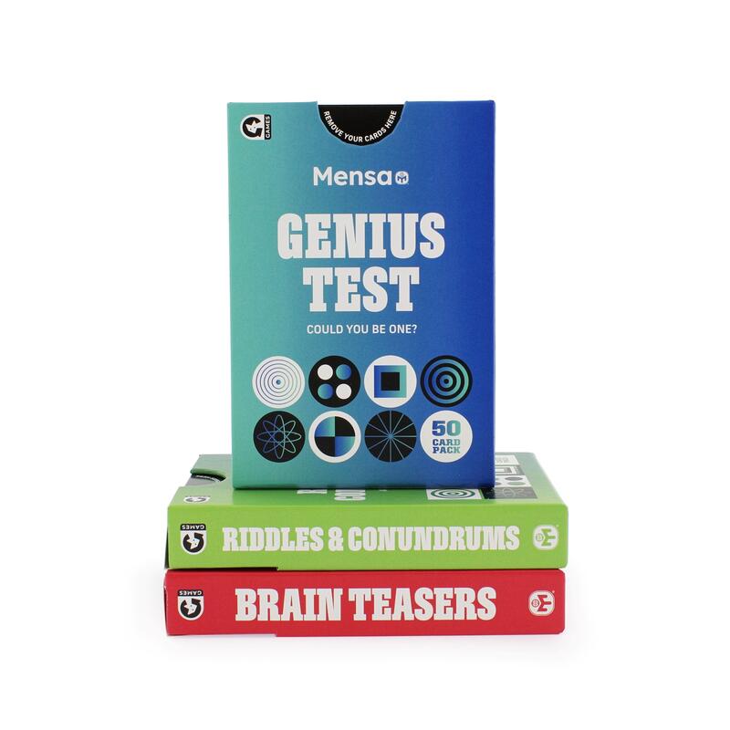 Mensa The Genius Test Card Game