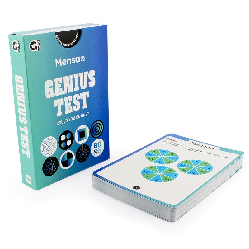 Mensa The Genius Test Card Game