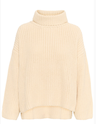 Soaked in Luxury Ravalina Pullover in Sandshell