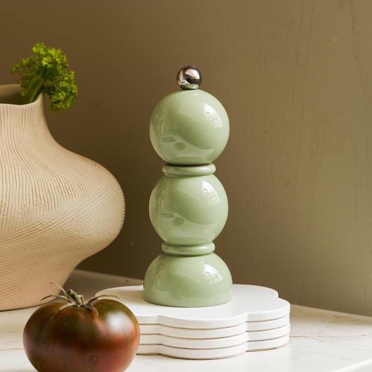 Addison Ross Sage Mini Bob Salt or Pepper Mill 14cm