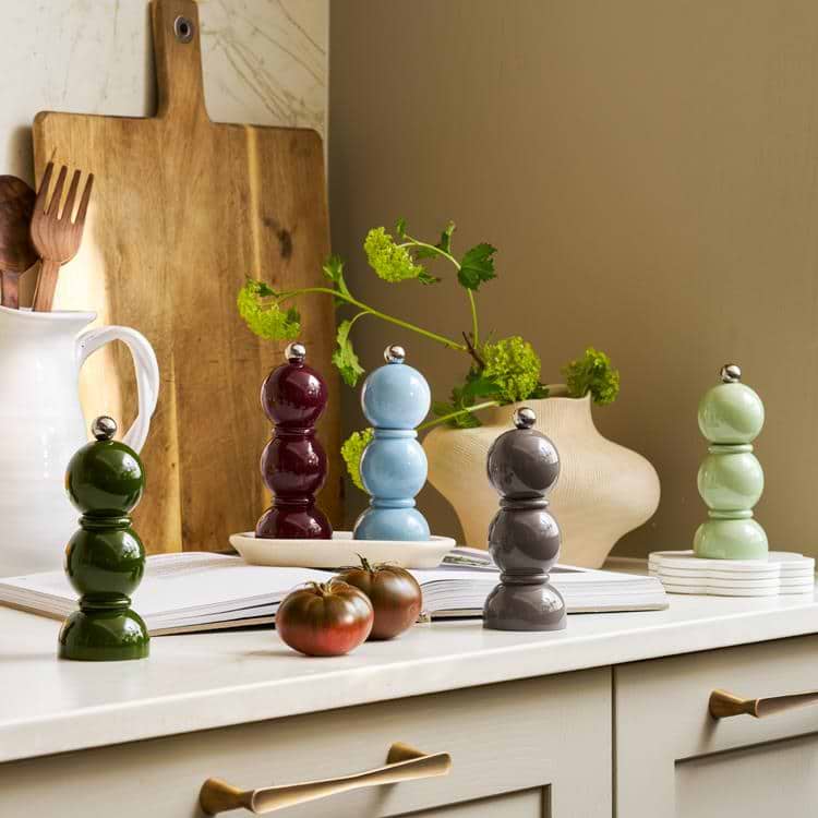 Addison Ross Sage Mini Bob Salt or Pepper Mill 14cm