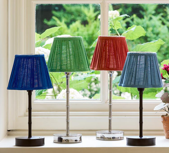 Addison Ross Leaf Green Scallop Lampshade - 16cm