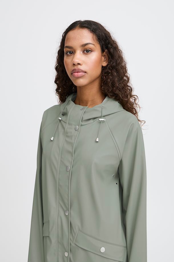 ICHI Tazi Seagrass Raincoat