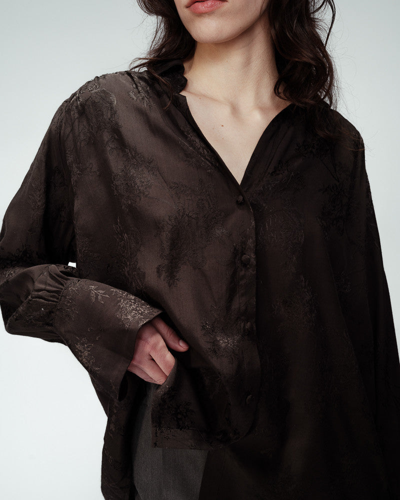 Grace & Mila Orion Shirt in Noir