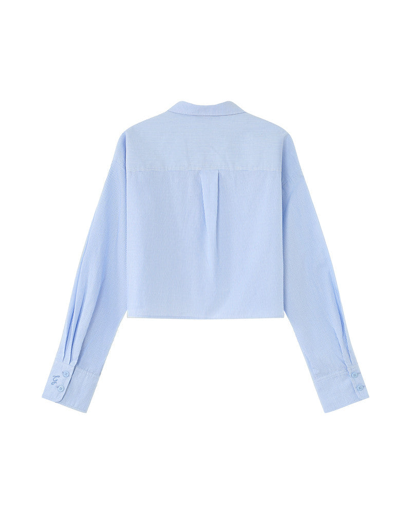 Grace & Mila Roxanne Shirt in Rayures Blue