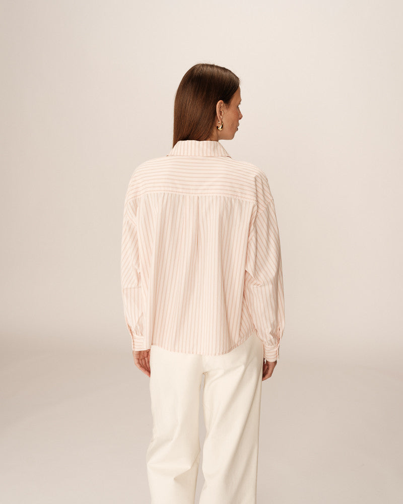 Grace & Mila Phoebe Blouse in Rose