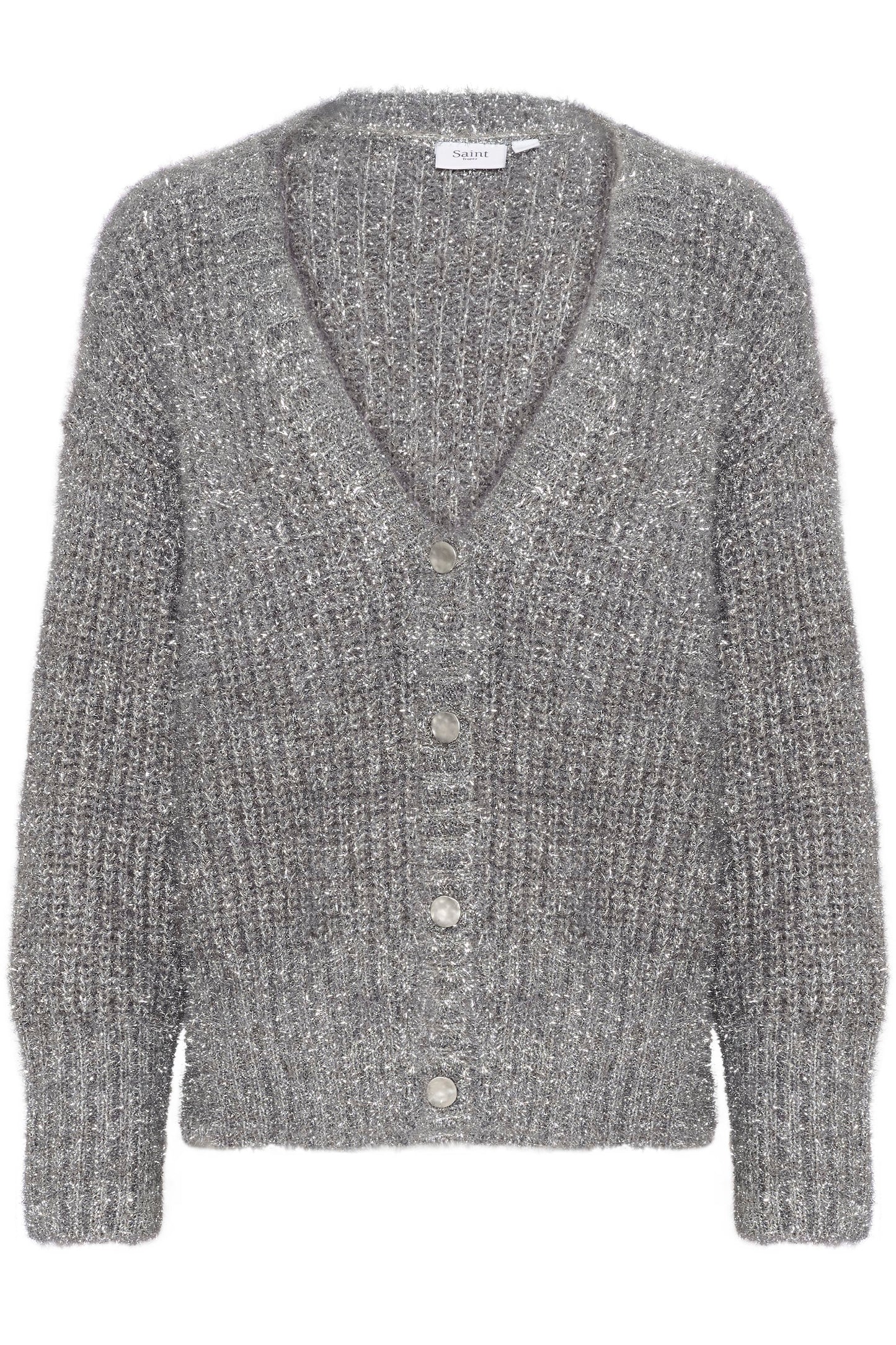 Saint Tropez Halfa Cardigan in Silver