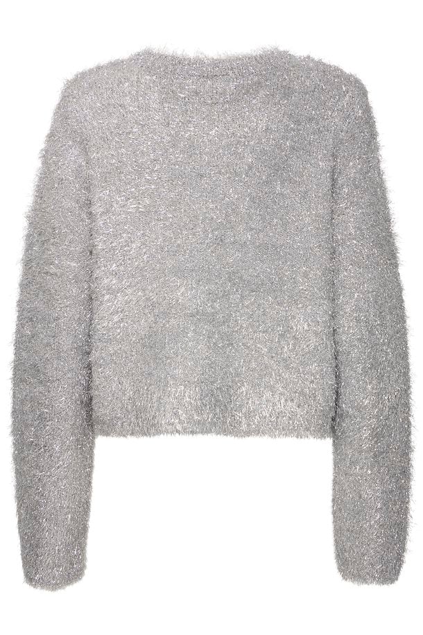 ICHI Blizi Pullover in Silver