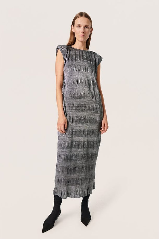 Soaked in Luxury Gemma Dress in Silver