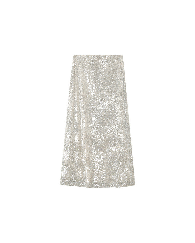 Grace & Mila Obsession Skirt in Argent