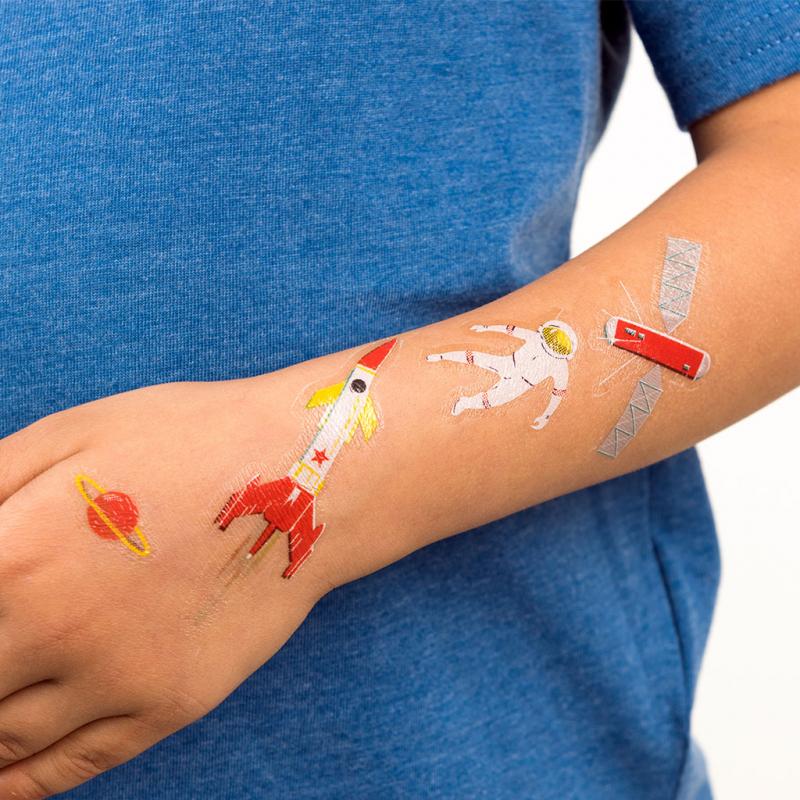 Childrens Temporary Tattoos - Space Age