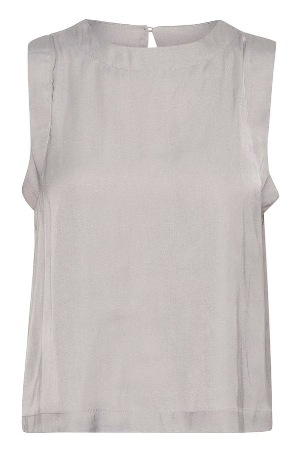 KAFFE Allie Top in Steeple Grey