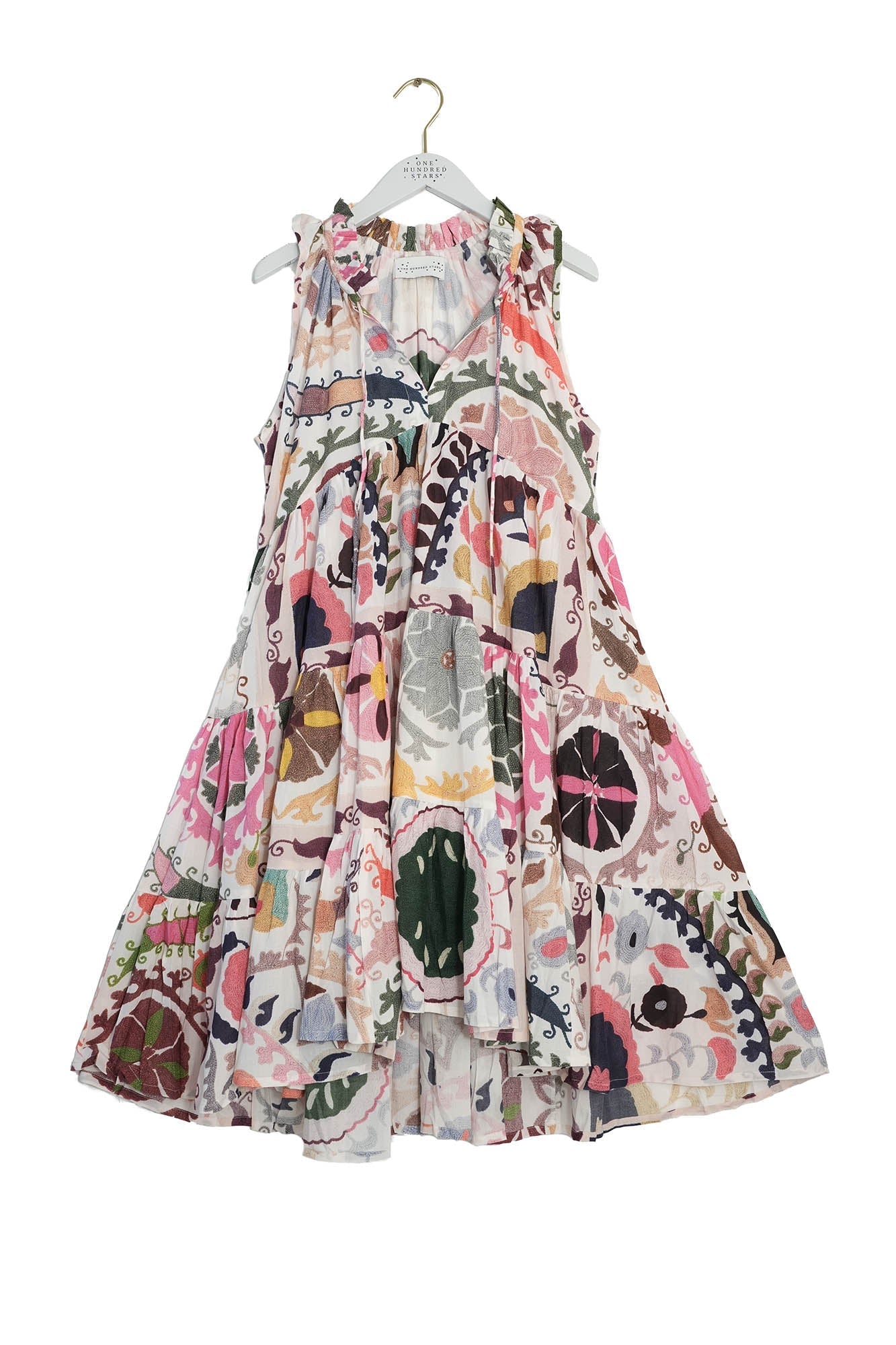 One Hundred Stars Susani Pink Frill Dress