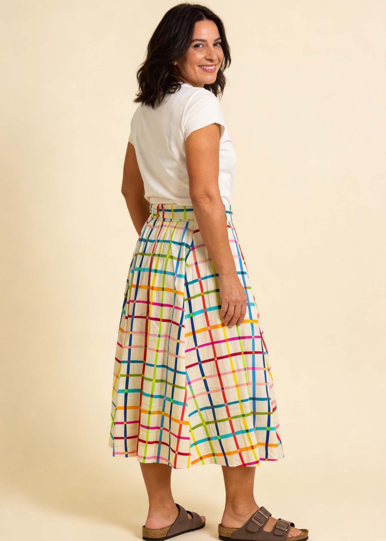 Pretty Vacant Suzi Skirt in Geo Pop