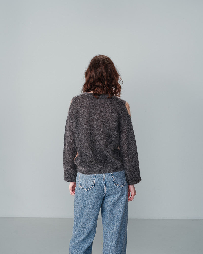 Grace & Mila Nanse Sweater in Anthracite