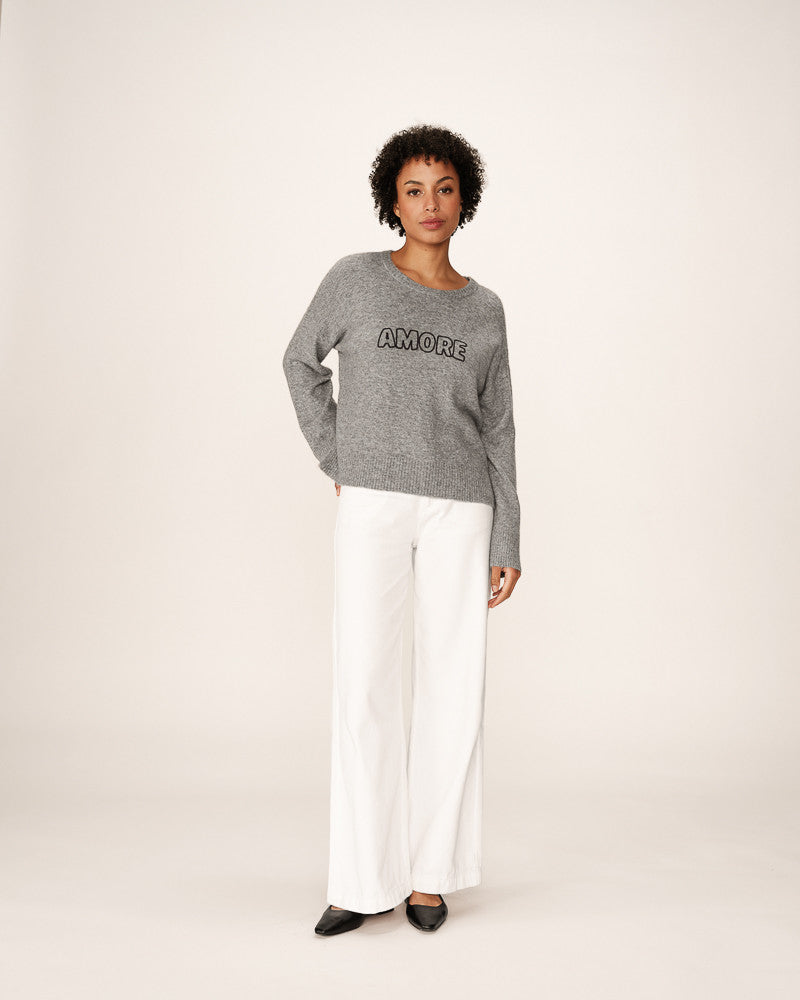 Grace & Mila Pacifico Grey Pullover