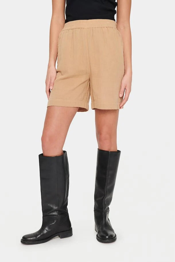 Saint Tropez UlrikaSZ Shorts in Tannin