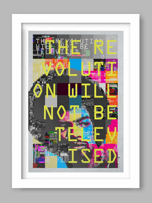 The Northern Line The Revolution Will Not be Televised - Music Poster Print