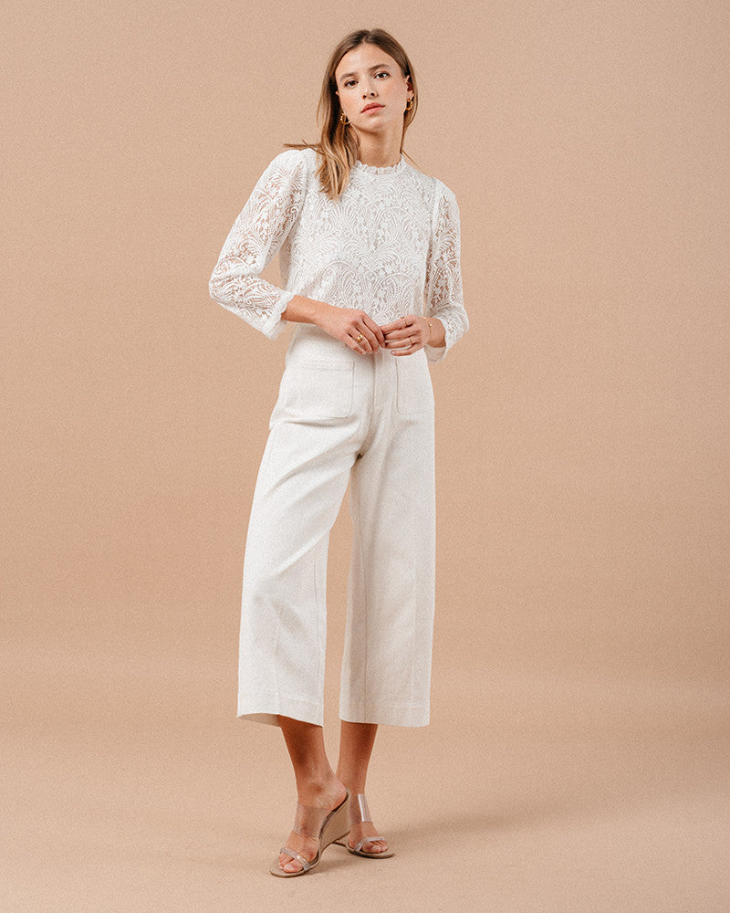 Grace & Mila Maurice Trousers in White