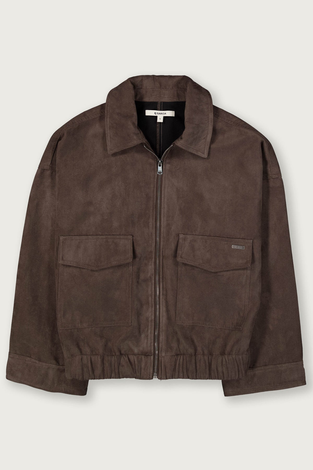 Garcia Graphite Grey Suede Jacket