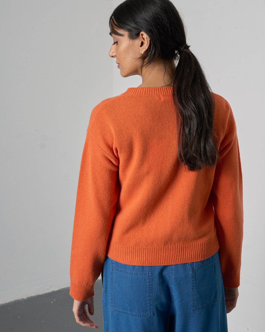 Bibico Eva Cardigan in Mandarin