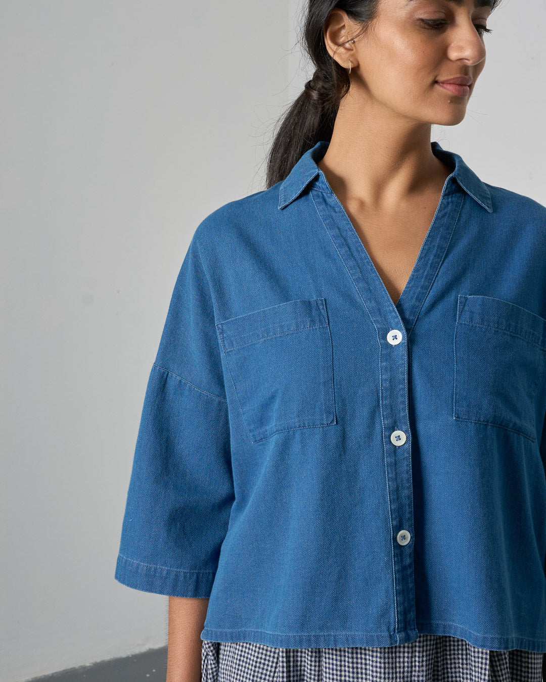 Bibico Ava Shirt in Denim