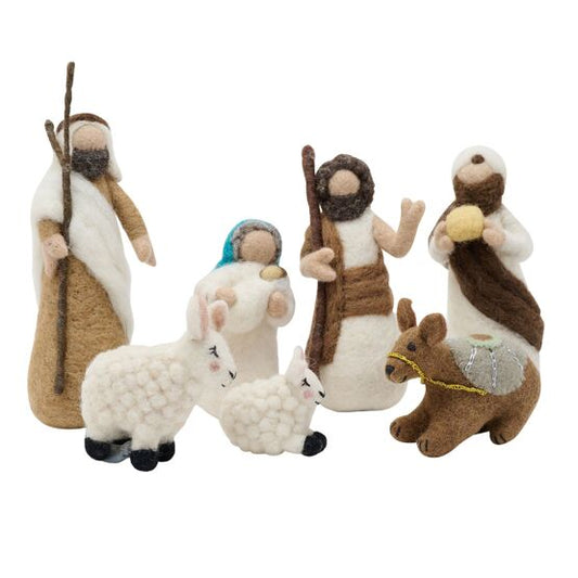 Felt Nativity Scene