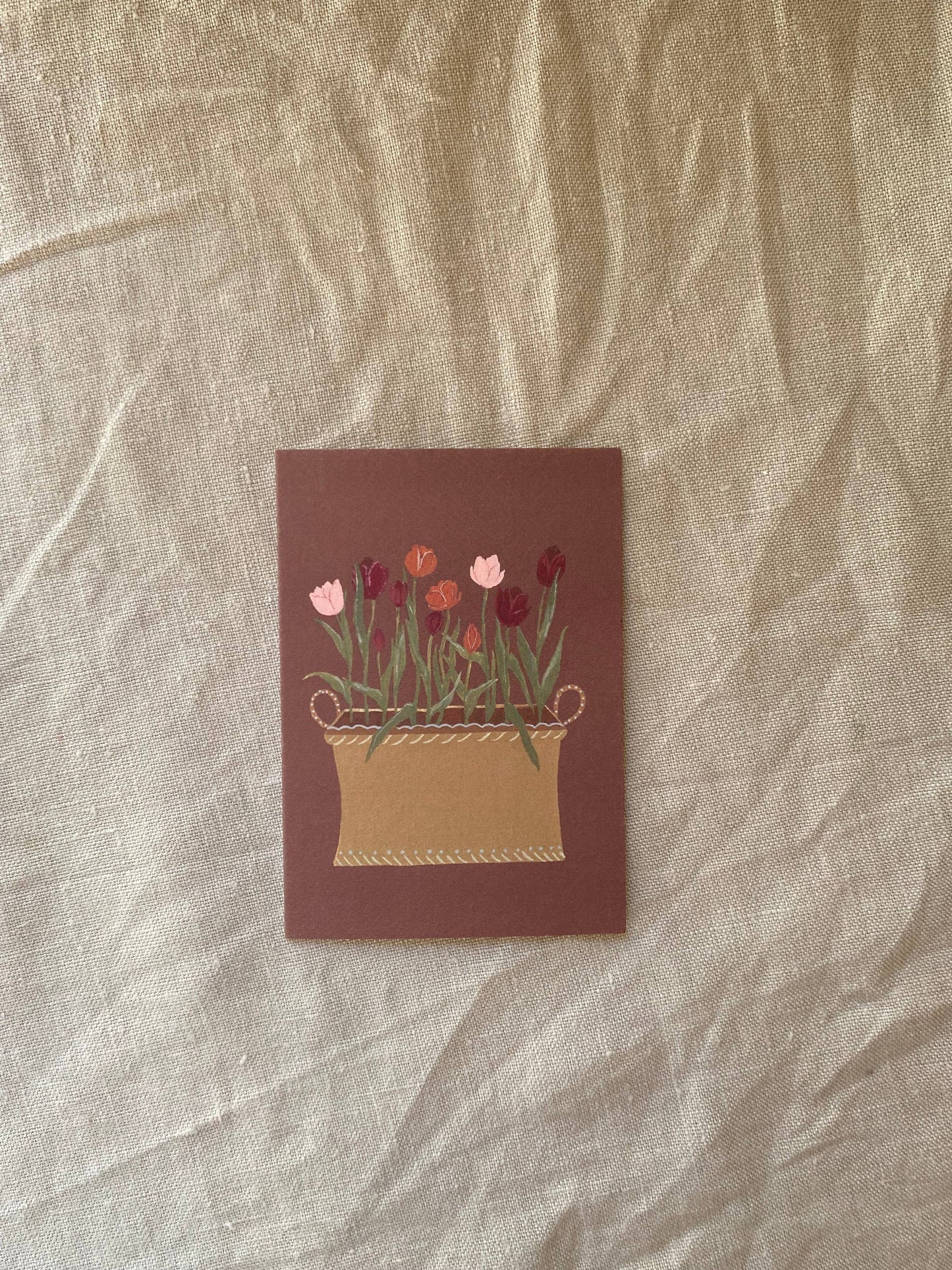 Tulips Galore mini card