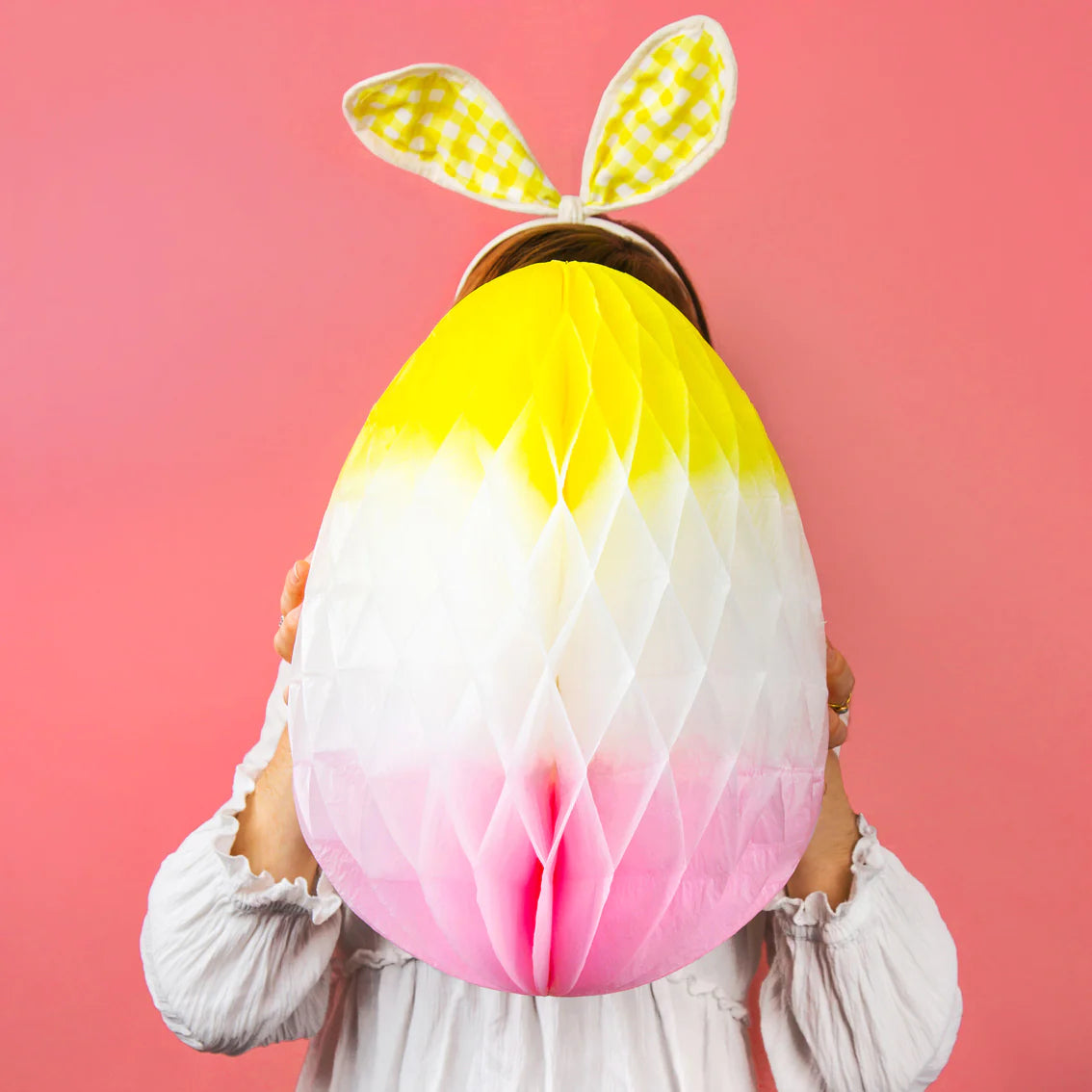 Honeycomb Ombre Hanging Egg