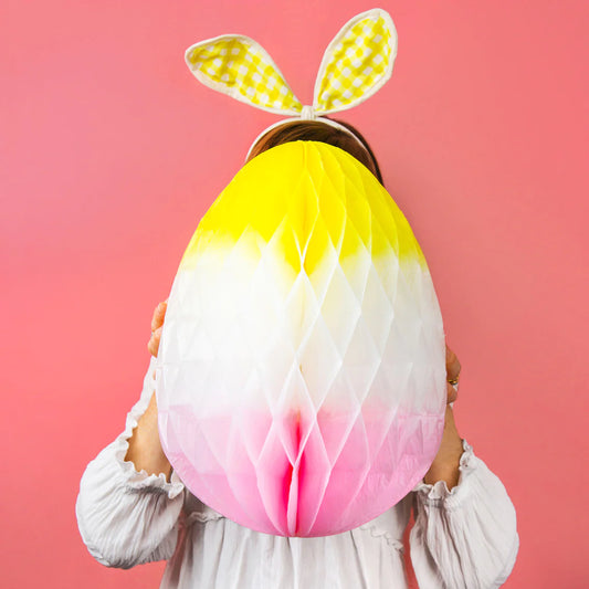 Honeycomb Ombre Hanging Egg