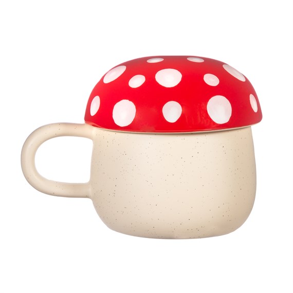 Mushroom Cup with Lid by Sass & Belle