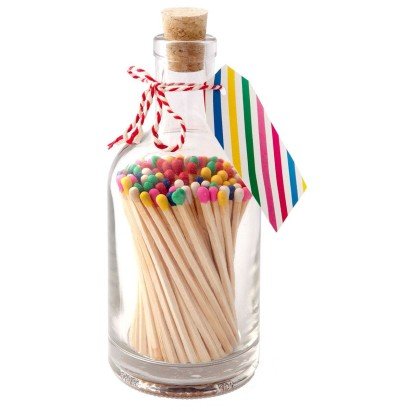 Archivist Multi Coloured Bottle Matches