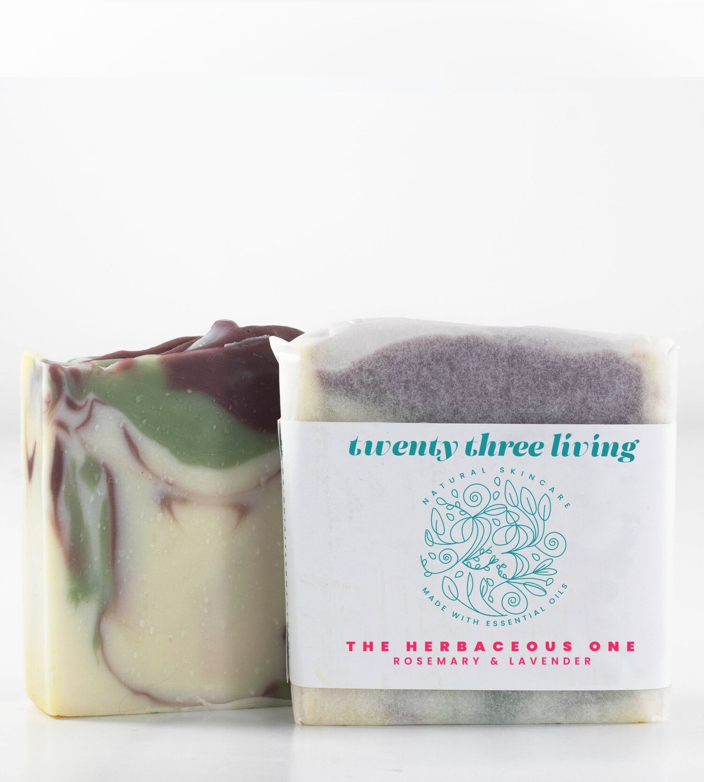 Twenty Three Living Herbaceous Soap - 100% Natural Artisan Soap