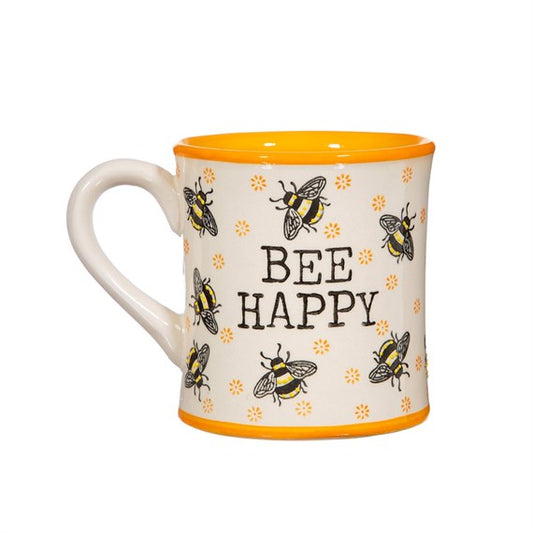 Bee Happy Mug by Sass & Belle