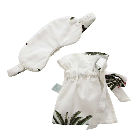 Eye Mask & Bag - 100% Cotton