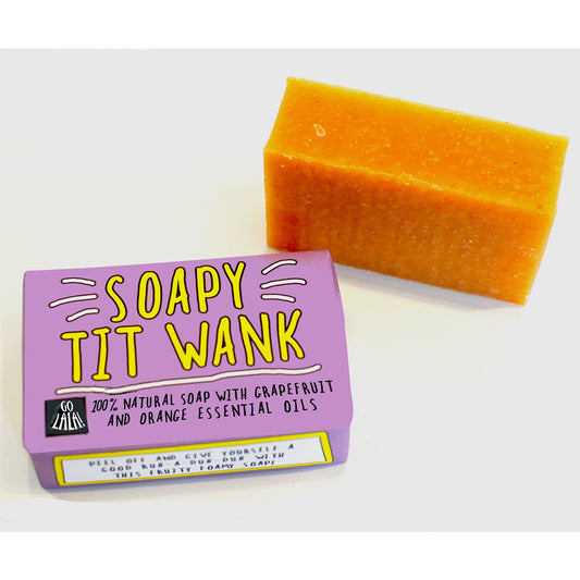 Natural Soap - Soapy Tit Wank