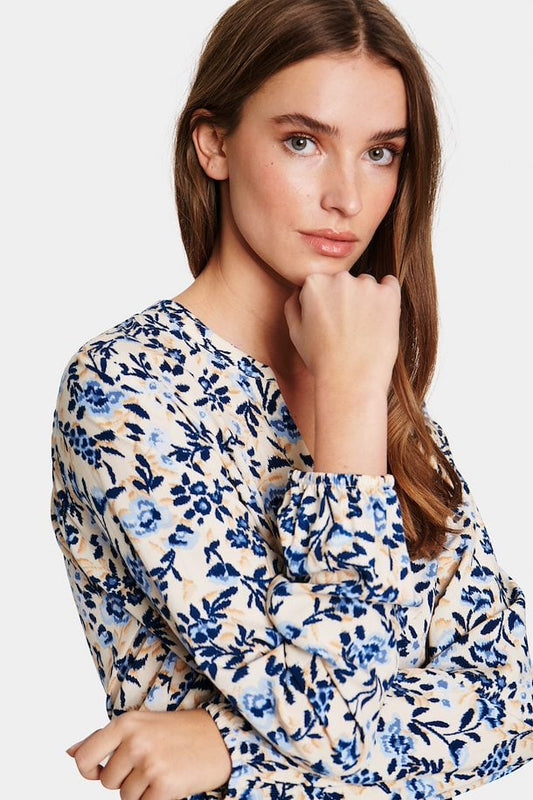 Saint Tropez EdaSZ Shirt in Creme Backyard