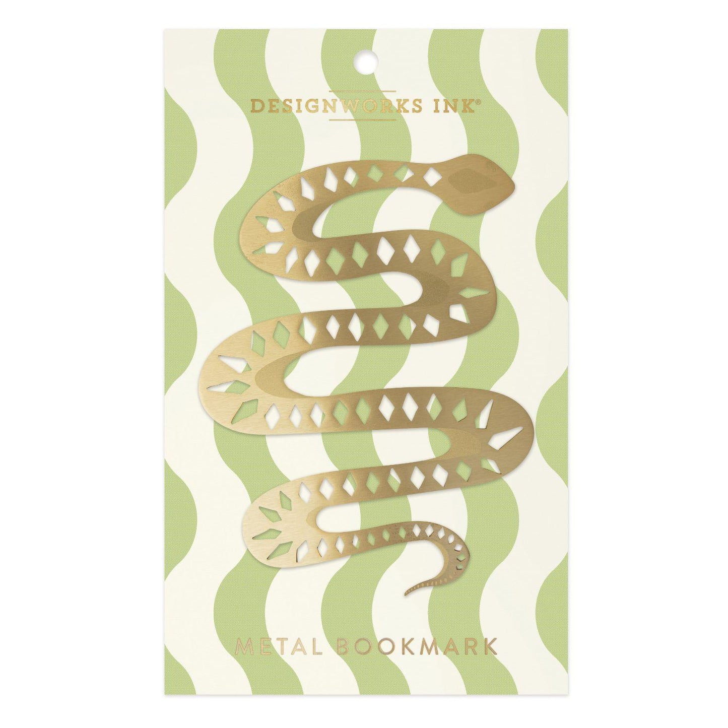 Snake Design Metal Bookmark by Designworks Ink