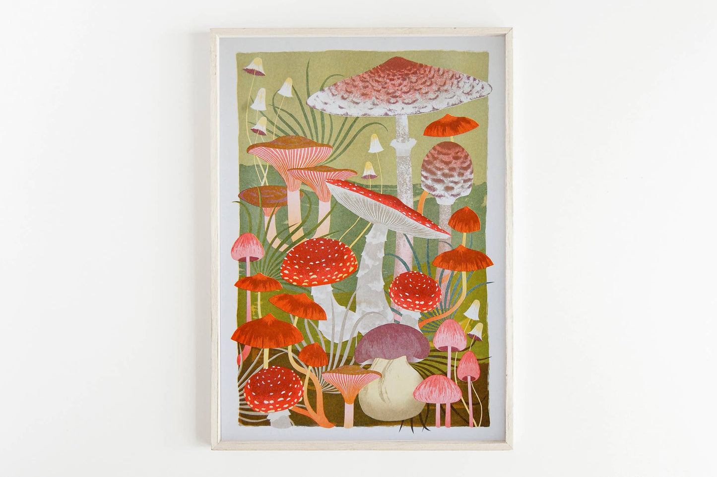 Fungi - A3 Risograph Print