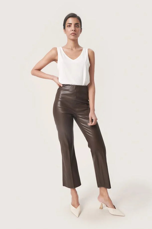 Kaylee Kickflare Trousers in Java by Soaked in Luxury
